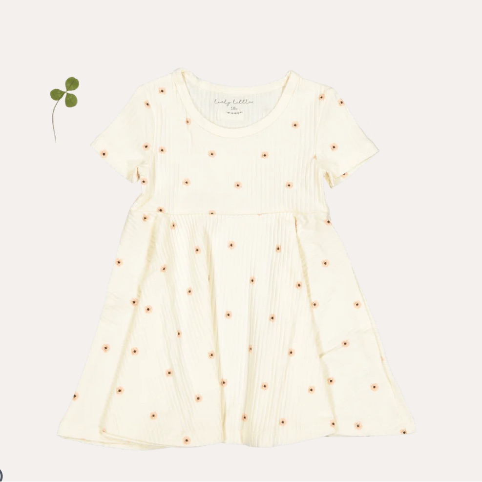 The Printed Short Sleeve Dress